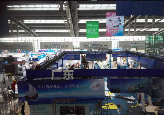 江海公司参加一带一路展会收获颇丰